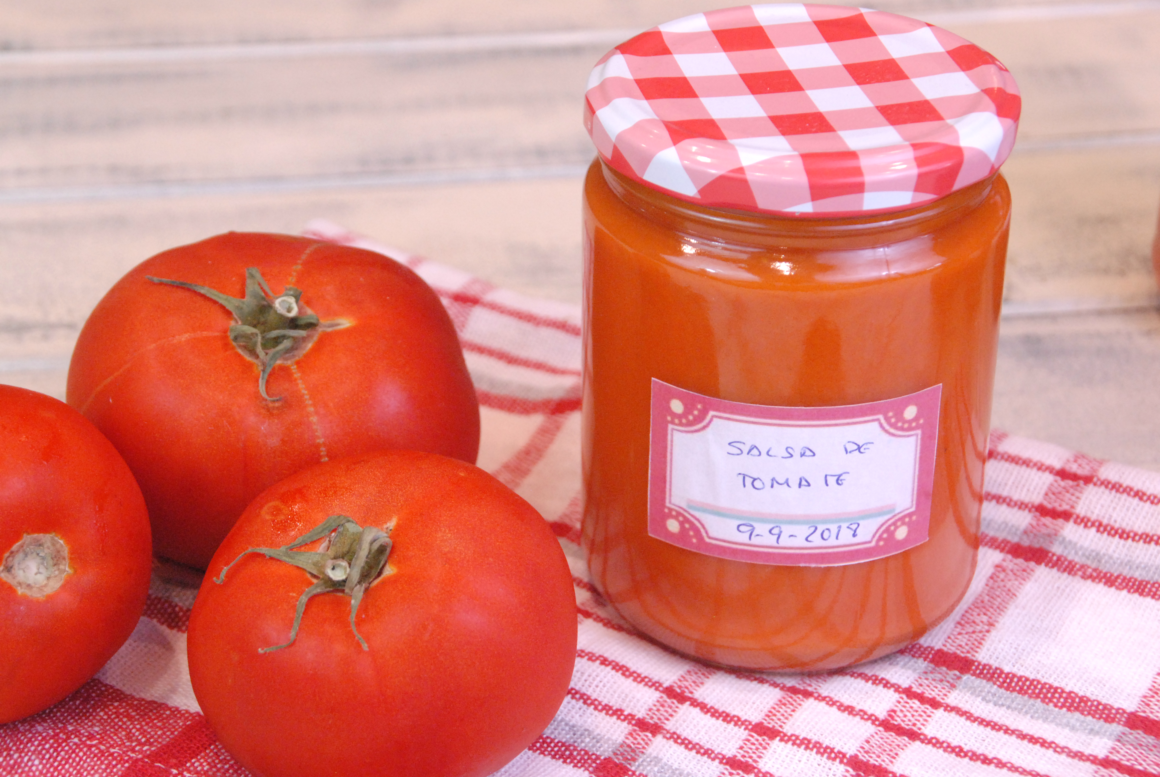 Receta de salsa de tomate casera